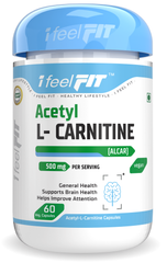 ifeelFIT Acetyl L-Carnitine (Alcar) - 500mg - 60 Vegetable Capsules