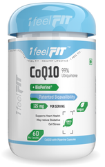 ifeelFIT High Absorption CoQ10 with BioPerine - 125 mg - 60 Capsules