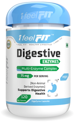 ifeelFIT Digestive Enzyme - Multi-Enzyme Complex - 75mg - Support Digestive Health - 120 Vegetable Capsules