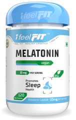 ifeelFIT Vegan Melatonin 10mg, 120 vegetable capsules